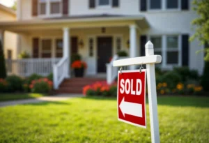 How to sell your property in Queensland - sold sign in front of house