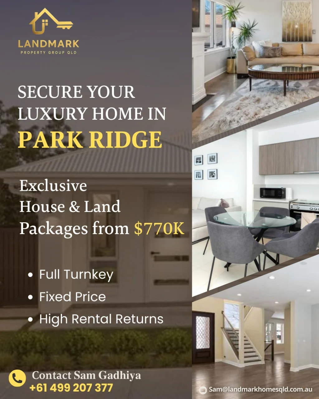 Park Ridge house and land packages Brisbane from $770K
